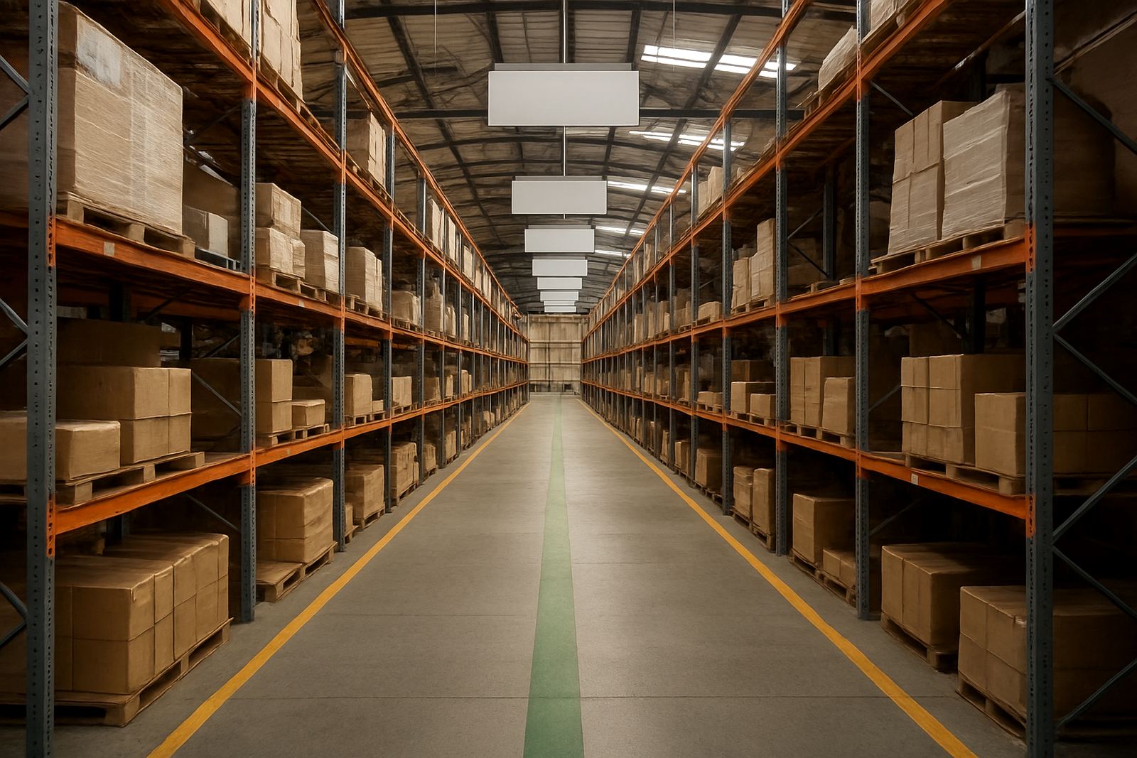 Warehouse Aisle Marking